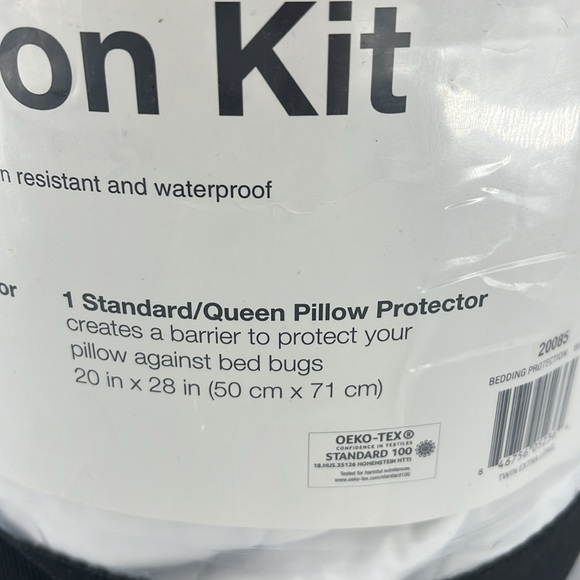 SALT Bed Bug & Allergy Protection Kit TXL Twin X-Long White NEW - Picture 6 of 9